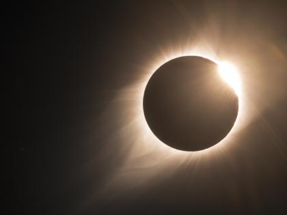Imagen de archivo de un eclipse solar.