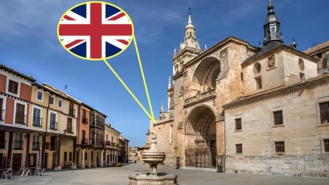 En este pueblo de Soria, donde se graba una popular serie, el inglés fue idioma "oficial"