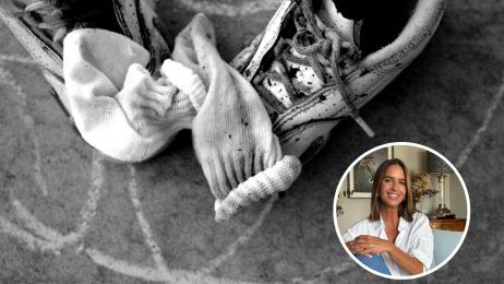Lucía Lipperheide, experta en limpieza, revela el truco definitivo para dejar los calcetines blancos como nuevos