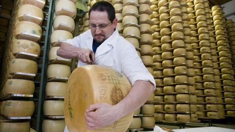 Ansiedad por el queso en Italia: "No queremos ser la última generación en comer parmesano"