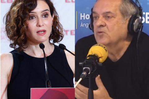 Javier Aroca llama "terrorista de la palabra" a Ayuso por esta frase sobre La Vuelta