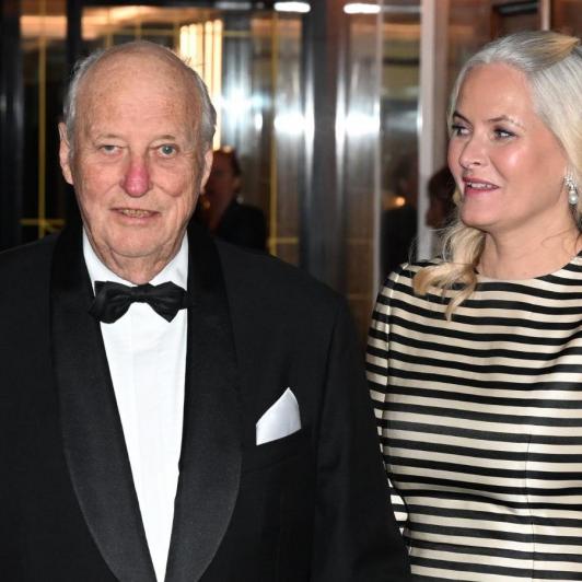 Harald y Mette-Marit de Noruega en una imagen de archivo en 2023