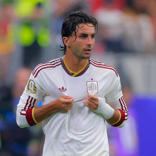 Ferrán Torres en el partido contra Portugal en el Mundial 2026.