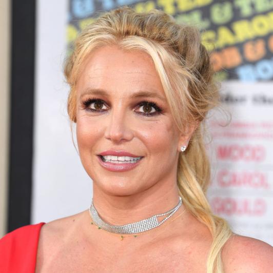 Britney Spears llega al estreno en Los Ángeles de "Érase una vez en Hollywood", el 22 de julio de 2019, en California.