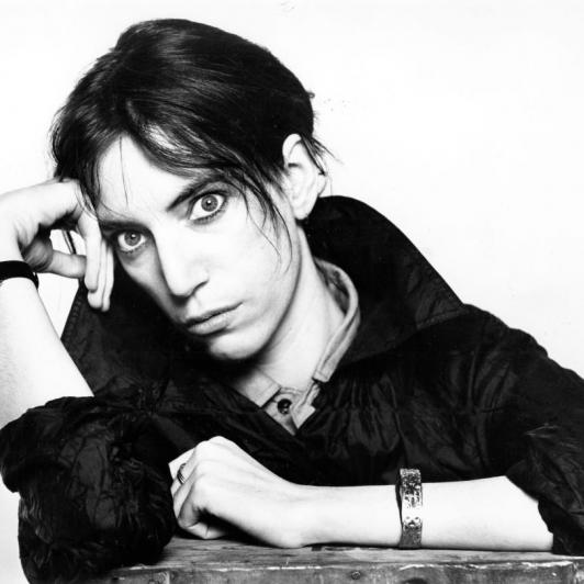 Patti Smith en una imagen de archivo en Ámsterdam en 1976.