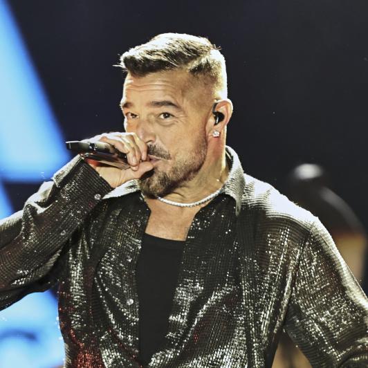 Ricky Martin en un concierto en México D.F. en marzo de 2026