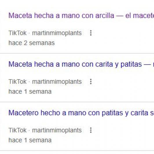 Algunos de los videos que compartía la cuenta hecha con IA