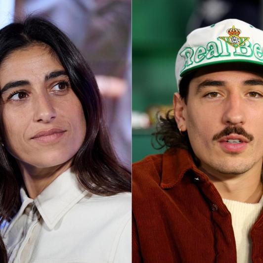 Carolina Yuste y Héctor Bellerín, en imágenes de archivo