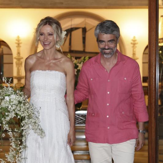 Susanna Griso y Luis Enríquez en su boda celebrada el pasado 25 de julio.
