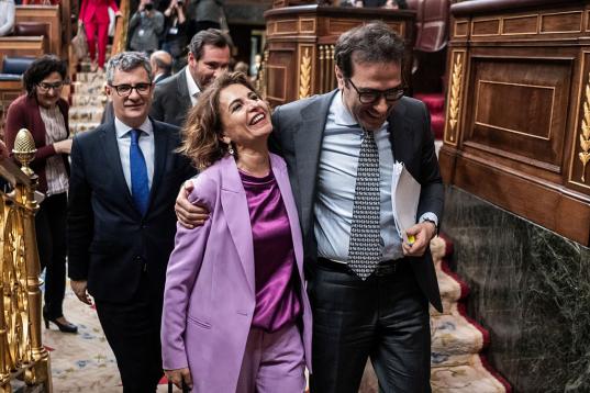 María Jesús Montero y Carlos Cuerpo.