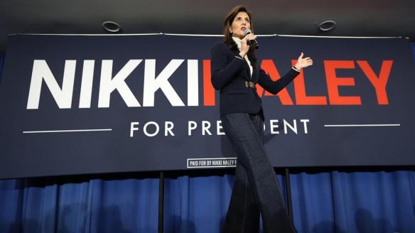 Uno de los actos de la campaña de Nikki Haley en Vermont.