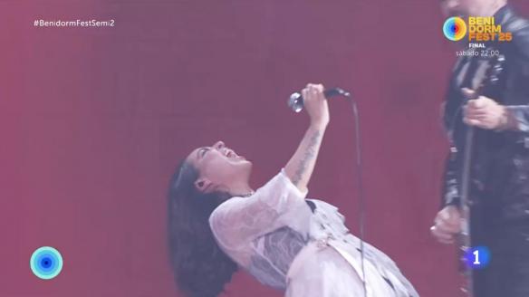 Ruth Lorenzo, en el Benidorm Fest.