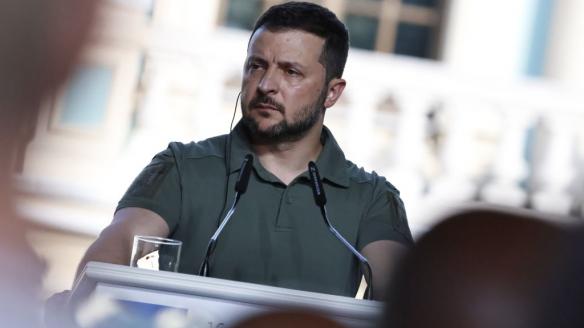 El mandatario ucraniano, Volodímir Zelenski.