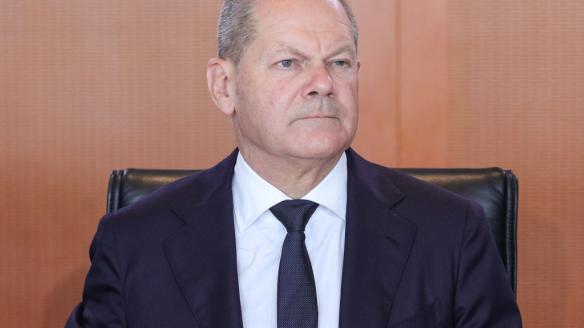 El canciller federal alemán, Olaf Scholz, en una imagen de archivo.