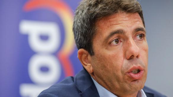 El líder del Partido Popular valenciano y candidato a presidente de la Generalitat valenciana, Carlos Mazón, en una imagen de archivo.