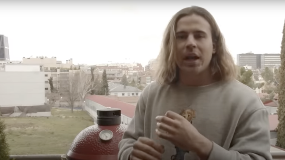 Imagen de uno de los vídeos de recetas de Daniel Sancho.