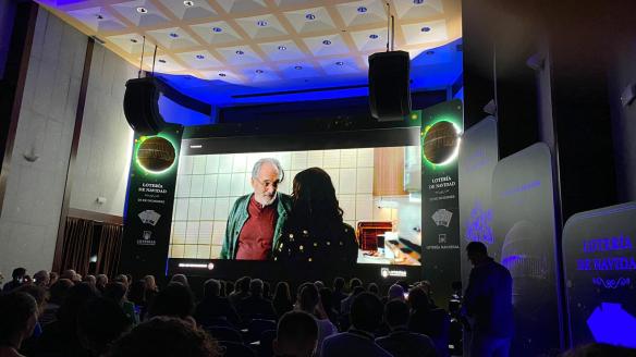 Presentación del anuncio de la Lotería de Navidad 2023 en la Real Casa de la Moneda de Madrid.