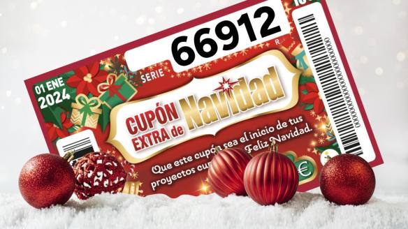 Cupón premiado del Sorteo del Cupón Extra de Navidad de la ONCE 2024