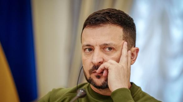 Imagen de archivo del presidente ucraniano, Volodímir Zelenski.