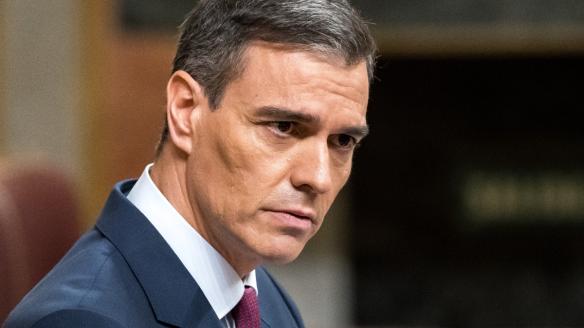 El presidente del Gobierno, Pedro Sánchez