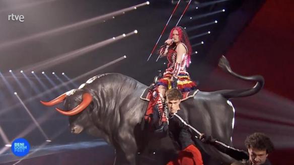 DeTeresa en el Benidorm Fest.