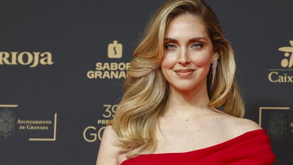 Chiara Ferragni, en los Premios Goya 2025.