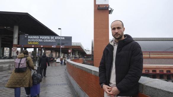 Alejandro Alcolea, un profesor de educación física de Móstoles, superviviente del accidente de tren en Adamuz.