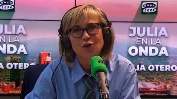 La periodista Julia Otero en 'Julia en la Onda'.