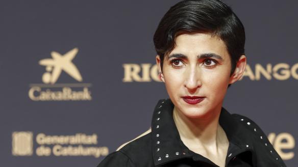 Alba Flores, en la alfombra roja de los Goya