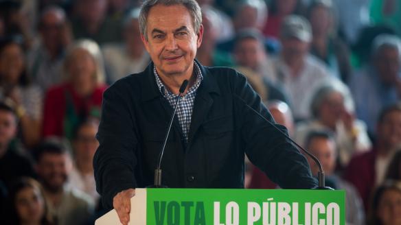 El expresidente del Gobierno, José Luis Rodríguez Zapatero.