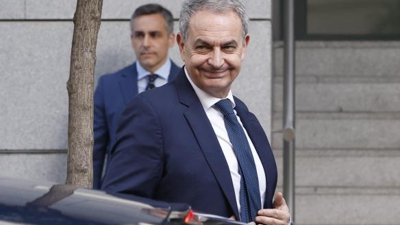 José Luis Rodríguez Zapatero en la Audiencia Nacional