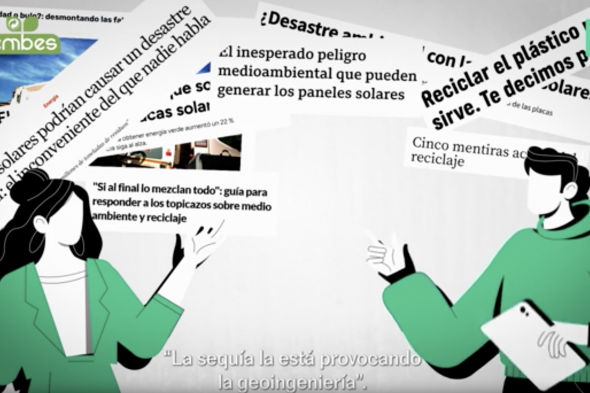 Desmontando 'fake news' sobre reciclaje.