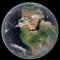 Una imagen de archvio sobre Pangea hace más de 200 millones de años