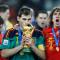 Casillas y Puyol en el Mundial 2010
