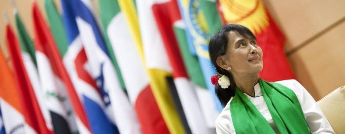 Aung San Suu Kyi pide cooperación internacional para reforzar el proceso democrático en Birmania