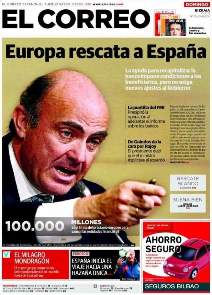 Rescate: Así lo ve la prensa de papel