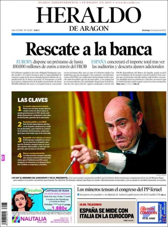 Rescate: Así lo ve la prensa de papel