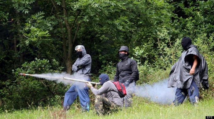 Minería, día 22: Huelga general contra el Gobierno e incidentes en Asturias (FOTOS)
