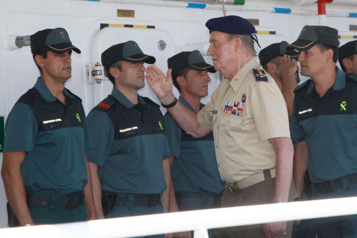 El rey a los pescadores de Algeciras en pleno conflicto con Gibraltar: "Os apoyaremos" (FOTOS y VÍDEO)