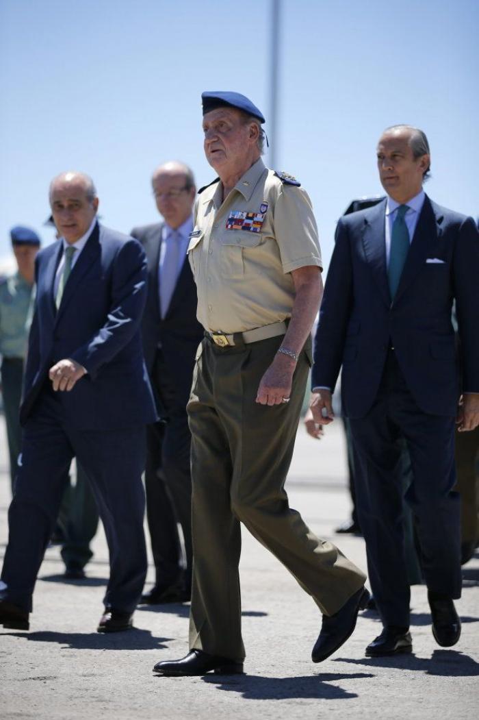 El rey a los pescadores de Algeciras en pleno conflicto con Gibraltar: "Os apoyaremos" (FOTOS y VÍDEO)