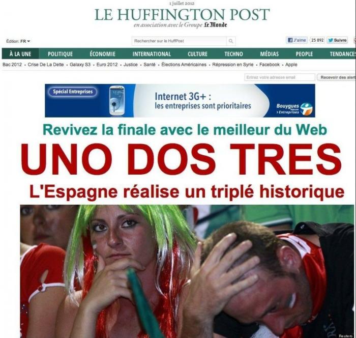 Así ven los medios la victoria de España (FOTOS)