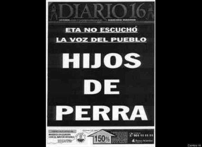 Así contó la prensa el asesinato de Miguel Ángel Blanco en 1997 (FOTOS)