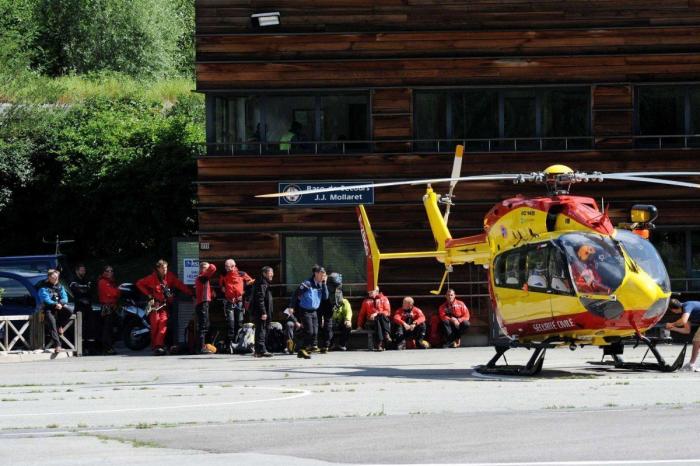 Investigan las causas de la avalancha del Mont Blanc que causó nueve muertos (FOTOS)