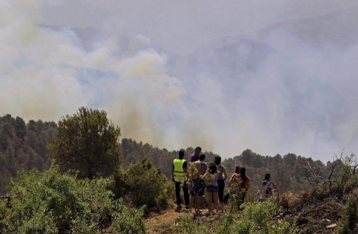 Extinguido el incendio de Cortes de Pallás, Valencia, 18 días después de su inicio (FOTOS)
