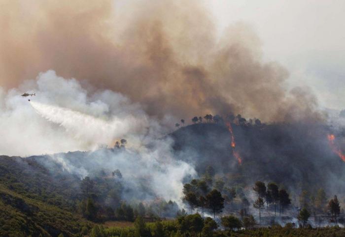Extinguido el incendio de Cortes de Pallás, Valencia, 18 días después de su inicio (FOTOS)