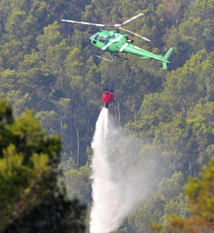 Incendio en Girona: el foco entre Terrades y Boadella, controlado