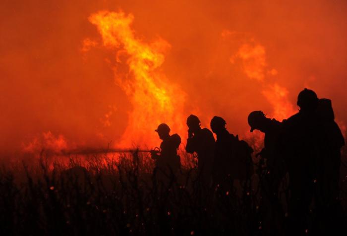 Incendio en Girona: el foco entre Terrades y Boadella, controlado