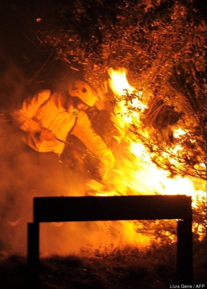 Incendio en Girona: el foco entre Terrades y Boadella, controlado