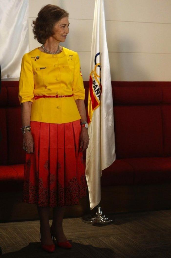 Spoiler real en las Olimpiadas 2012: la reina Sofía lleva el uniforme olímpico español de la inauguración (FOTOS)