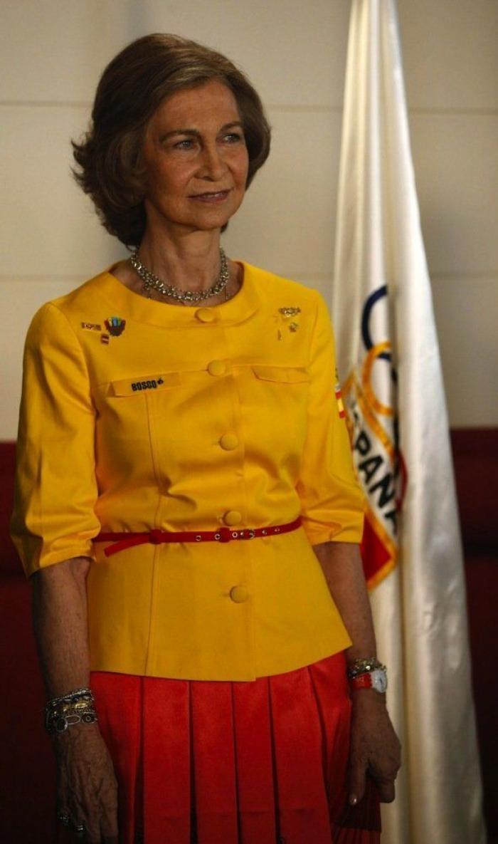 Spoiler real en las Olimpiadas 2012: la reina Sofía lleva el uniforme olímpico español de la inauguración (FOTOS)